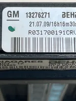 Opel Astra J Sähköinen ohjaamon lämmittimen säteilylämmitin 13276271