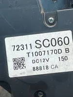 Subaru Forester SH Unité de contrôle climatique 72311SC060