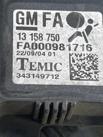 Opel Zafira A Turvatyynyn törmäysanturi 13158750