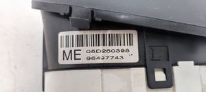 Chevrolet Matiz Monitor / wyświetlacz / ekran 96497743