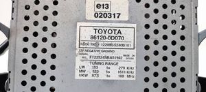 Toyota Yaris Radio/CD/DVD/GPS-pääyksikkö 1220005240B101