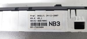 Opel Astra H Panel klimatyzacji 13269404