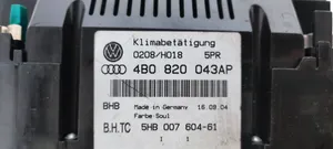 Audi A6 S6 C5 4B Ilmastoinnin ohjainlaite 4B0820043AP