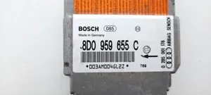 Audi A4 S4 B5 8D Turvatyynyn ohjainlaite/moduuli 8D0959655C