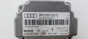 Audi A3 S3 8P Airbag control unit/module 8P0959655C