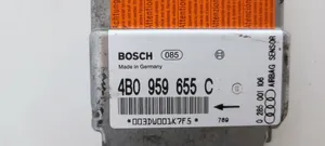 Audi A6 S6 C5 4B Turvatyynyn ohjainlaite/moduuli 4B0959655C