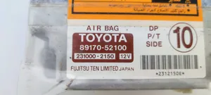 Toyota Yaris Module de contrôle airbag 8917052100