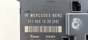 Mercedes-Benz E W211 Oven ohjainlaite/moduuli 2118201526