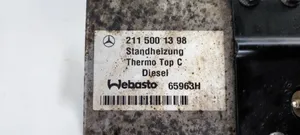 Mercedes-Benz E W211 Unité de préchauffage auxiliaire Webasto 2115001398