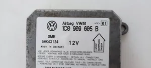 Volkswagen PASSAT B5.5 Turvatyynyn ohjainlaite/moduuli 1C0909605B