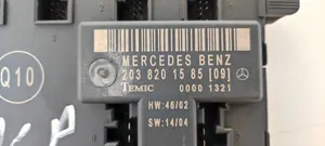 Mercedes-Benz C W203 Centralina/modulo portiere 2038201585