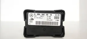 Mercedes-Benz C W203 Czujnik przyspieszenia ESP A0045429218