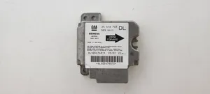 Opel Astra G Module de contrôle airbag 24416703