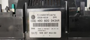 Audi A6 S6 C5 4B Oro kondicionieriaus/ klimato/ pečiuko valdymo blokas (salone) 4B0820043AR