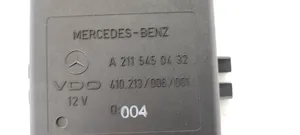 Mercedes-Benz E W211 Ilmajousituksen ohjainlaite/moduuli, takana A2115450432