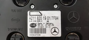 Mercedes-Benz E W211 Aizmugurējo vietu apgaismojums A2118201901