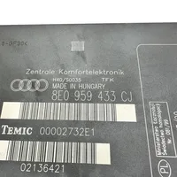 Audi A4 S4 B7 8E 8H Module confort 8E0959433CJ