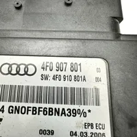 Audi A6 S6 C6 4F Käsijarrun ohjainlaite 4F0907801