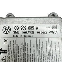 Volkswagen Transporter - Caravelle T5 Sterownik / Moduł Airbag 1C0909605A