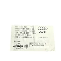 Audi A6 S6 C6 4F Tappeto di rivestimento del fondo del bagagliaio/baule 4F9861529