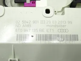 Audi A5 8T 8F Panel oświetlenia wnętrza kabiny 8T0947135BE