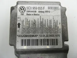 Volkswagen Beetle A5 Sterownik / Moduł Airbag 5C0959655F