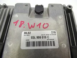 Audi A5 8T 8F Komputer / Sterownik ECU silnika 03L906019C