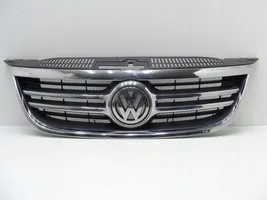 Volkswagen Tiguan Front bumper upper radiator grill 5N0853653A