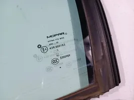 Dodge Charger Rear door window glass 