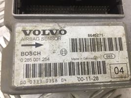 Volvo S80 Gaisa spilvenu vadības bloks 0285001254