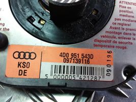 Audi A4 S4 B5 8D Bague collectrice/contacteur tournant airbag (bague SRS) 4D0951543D