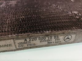 Mercedes-Benz S W220 Radiatore di raffreddamento A/C (condensatore) A2205051588