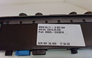 BMW 7 E65 E66 Oro kondicionieriaus/ klimato/ pečiuko valdymo blokas (salone) 6923384