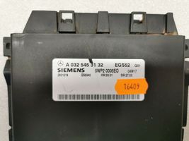 Mercedes-Benz SLK R171 Module de contrôle de boîte de vitesses ECU A0325453132