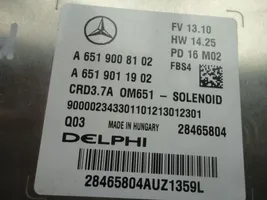 Mercedes-Benz SLK R172 Moottorinohjausyksikön sarja ja lukkosarja A6519008102