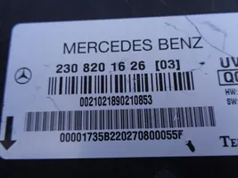 Mercedes-Benz SL R230 Muut ohjainlaitteet/moduulit A2308201626