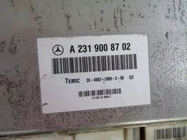 Mercedes-Benz SL R231 Autres unités de commande / modules A2319008702