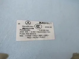 Mercedes-Benz AMG GT R190 C190 Wykładzina podłogowa tylna A1906800041