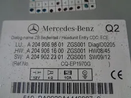 Mercedes-Benz GLK (X204) Unità principale autoradio/CD/DVD/GPS A204906980
