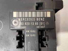 Mercedes-Benz C AMG W203 Door control unit/module 2038201385