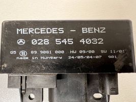 Mercedes-Benz ML W163 Przekaźnik / Modul układu ogrzewania wstępnego 0285454032