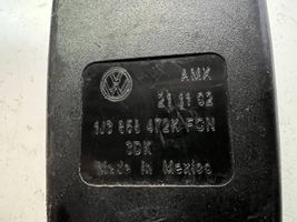 Volkswagen New Beetle Klamra przedniego pasa bezpieczeństwa 1J3858472K