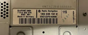 Volkswagen Touran I Radio/CD/DVD/GPS-pääyksikkö 1K0035191E