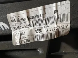 KIA Ceed Alzacristalli manuale della portiera posteriore 83480A2300