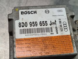 Audi A4 S4 B5 8D Oro pagalvių valdymo blokas 8D0959655J