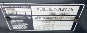 Mercedes-Benz CL C140 Elementy przedniej części nadwozia W140