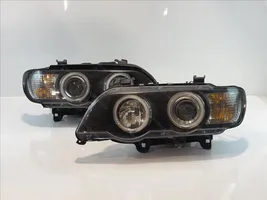 BMW X5 E53 Lampy przednie / Komplet 1290481