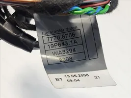 BMW X5 E70 Rear door wiring loom 61129116978
