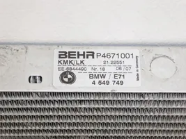 BMW X6 E71 Radiateur de refroidissement 17117576305