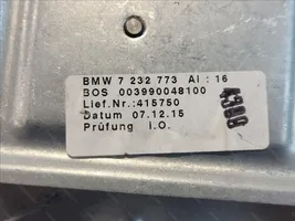 BMW 5 F10 F11 Elektrinė galinio stiklo užuolaida 51437232773